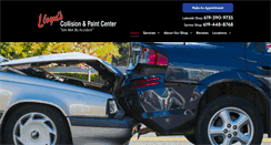 Desktop Screenshot of lloydscollision.com